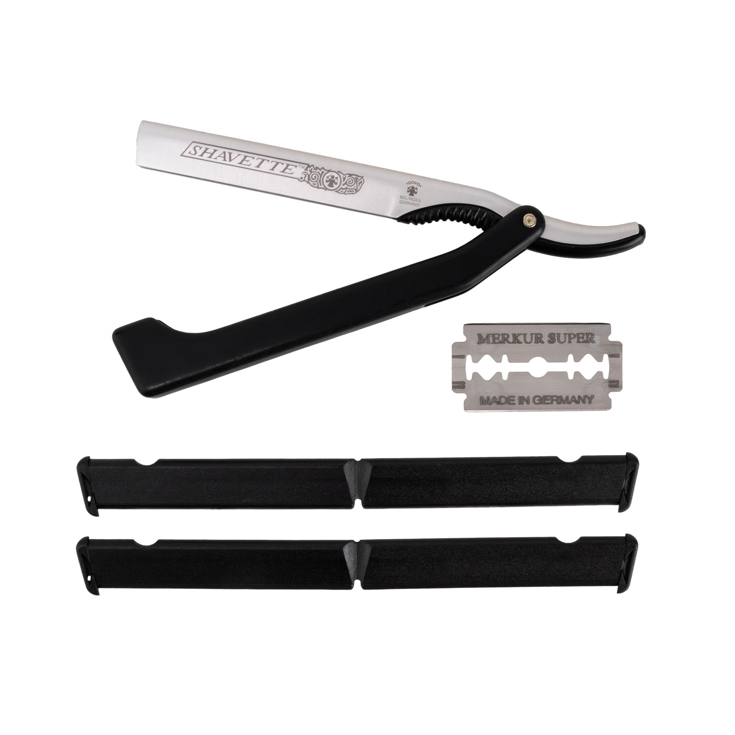 Devette Razor Dovo Shavette Razor - Black