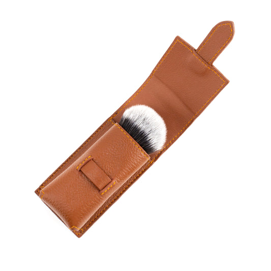 Parker Leather Shaving Brush Case