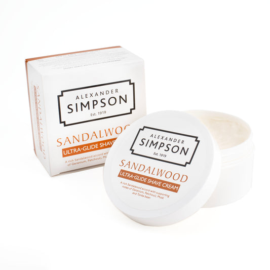 Simpsons Sandalwood Ultra Glide Shaving Cream