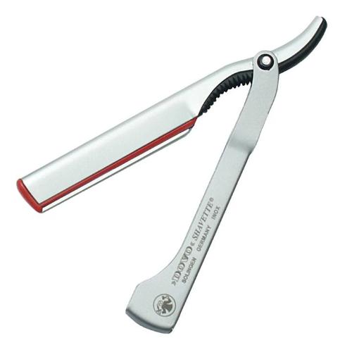 Dovo Shavette Razor - Stainless with Blades